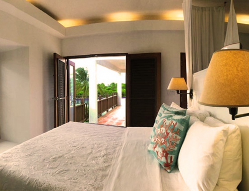 Coconut Poolside Master Bedroom