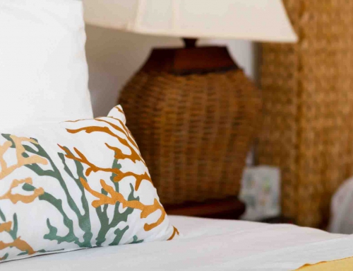 Guest Bedroom Colorful Pillows